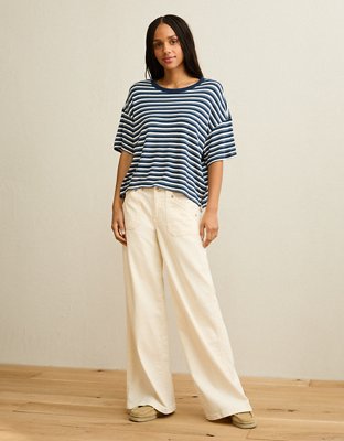 AE Soft & Sexy Waffle Crew Neck Tee