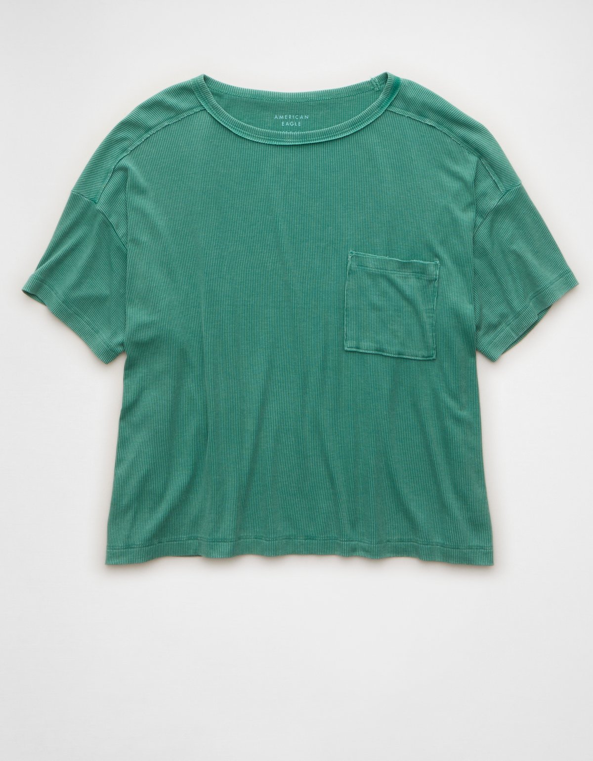 AE Soft & Sexy Ribbed Pocket T-Shirt - image 3