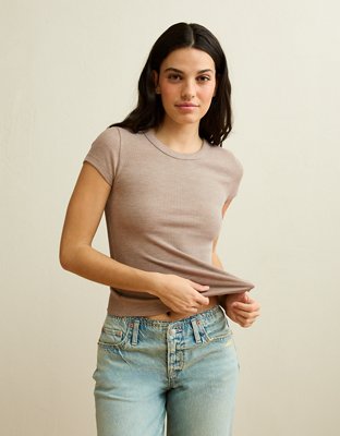 AE Hey Baby Waffle Tee