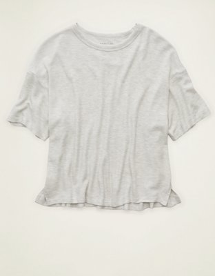 AE Soft & Sexy Waffle Crew Neck Tee