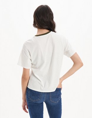 Женские футболки American Eagle AE Ringer Tee — фото 2