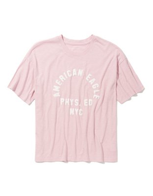 ぷっくりハートタグ　American No.289 AE Graphic Tee | American Eagle