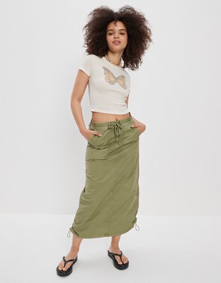 AE Cropped Hey Baby Tee