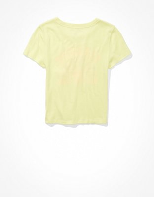 AE Cropped Hey Baby Tee