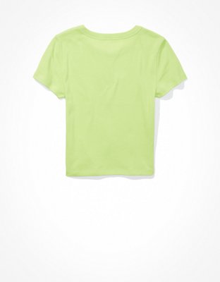 AE Cropped Hey Baby Tee
