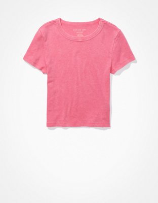 AE Cropped Hey Baby Tee