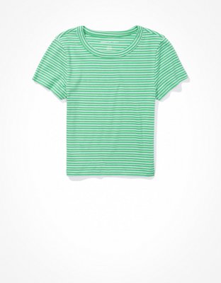 AE Cropped Hey Baby Tee