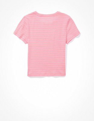 AE Cropped Hey Baby Tee