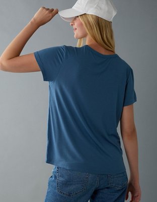 AE Soft & Sexy Short-Sleeve V-Neck Tee