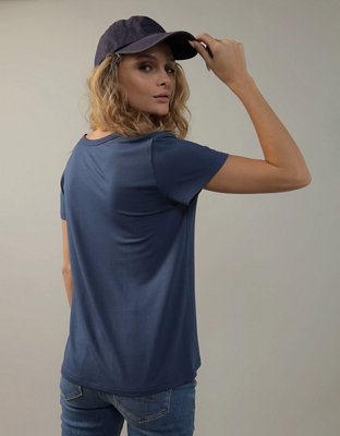 AE Soft & Sexy Short-Sleeve V-Neck Tee
