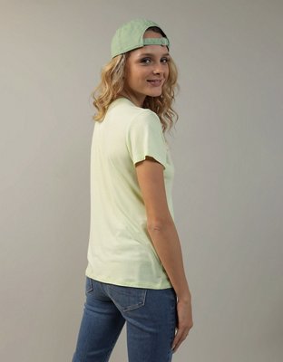 AE Soft & Sexy T-shirt Manga Corta con Escote V