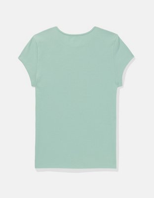 AE Hey Baby T-shirt en punto elástico