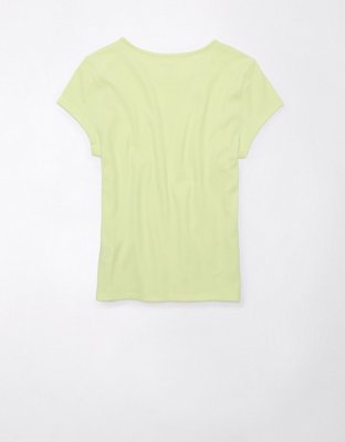 AE Ribbed Hey Baby Tee
