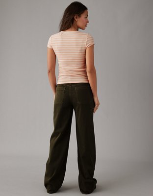 AE Ribbed Hey Baby Tee