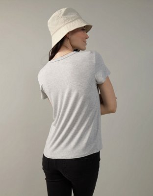 AE Soft & Sexy Short-Sleeve V-Neck Tee