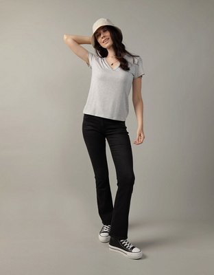 AE Soft & Sexy Short-Sleeve V-Neck Tee