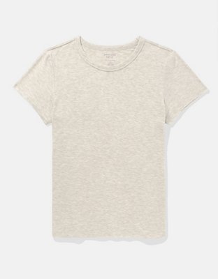 Женские футболки American Eagle AE Soft & Sexy Short-Sleeve Crew Neck Tee — фото 3