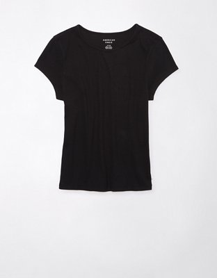 AE Hey Baby Playera en Punto Elástico