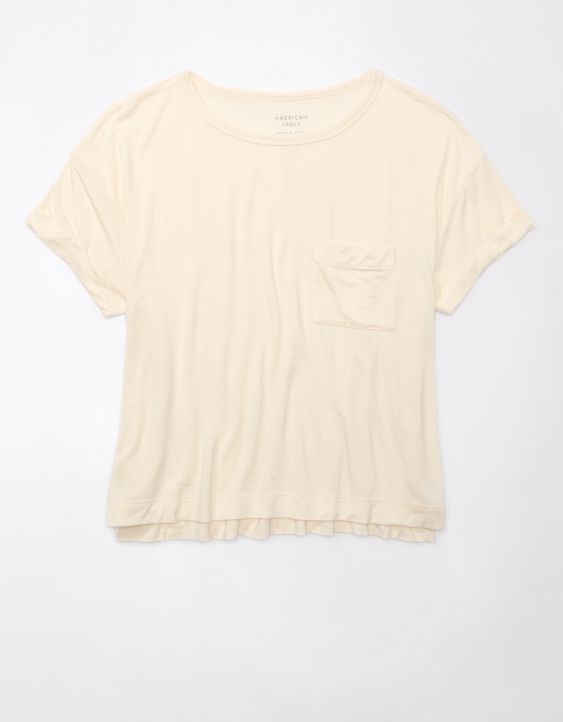 AE Soft & Sexy Oversized Pocket T-Shirt