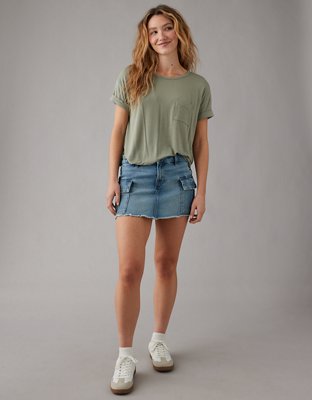 AE Soft & Sexy Oversized Pocket T-Shirt