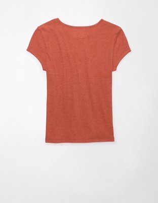 AE Ribbed Hey Baby Tee