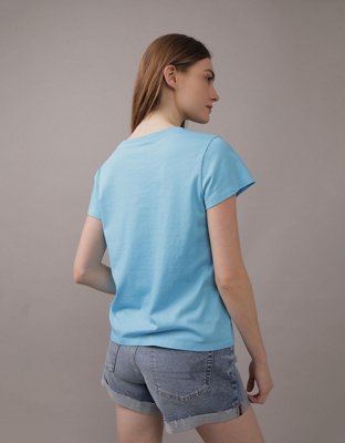 Женские футболки American Eagle AE Crew Neck Tee — фото 2