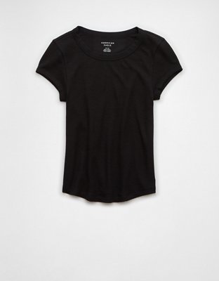 Женские футболки American Eagle AE Hey Baby Waffle T-Shirt — фото 5