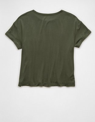 AE Soft & Sexy Oversized Pocket T-Shirt