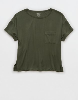 AE Soft & Sexy Oversized Pocket T-Shirt