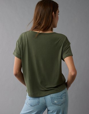 AE Soft & Sexy Oversized Pocket T-Shirt