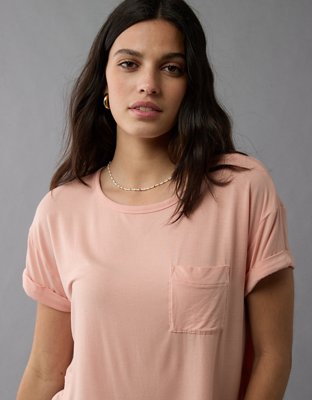 AE Soft & Sexy Oversized Pocket T-Shirt