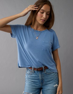 AE Soft & Sexy Oversized Pocket T-Shirt