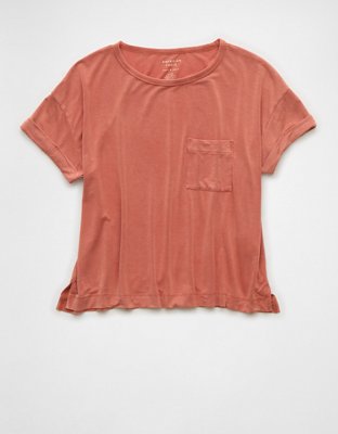 AE Soft & Sexy Oversized Pocket T-Shirt