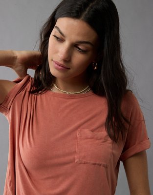 AE Soft & Sexy Oversized Pocket T-Shirt