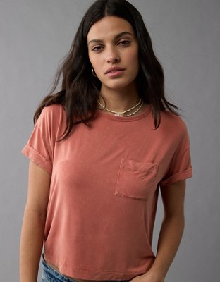 AE Soft & Sexy Oversized Pocket T-Shirt