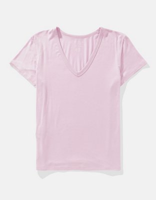 T-shirt escote V Soft & Sexy AE