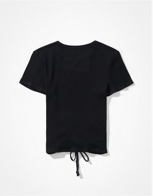 AE Cinch-Front Tee