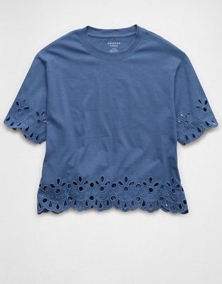 AE Playera Extragrande con Ojales