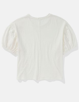 AE Relaxed Puff Sleeve T-Shirt
