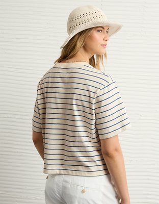 AE Boxy Striped T-Shirt