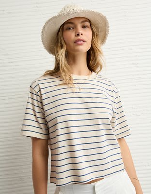 AE Boxy Striped T-Shirt