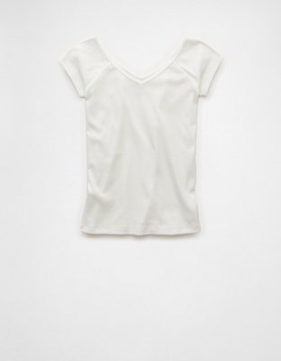 AE Saltwash V-Neck Baby Tee