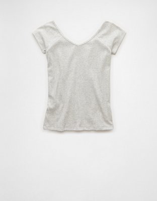 AE Saltwash V-Neck Baby Tee
