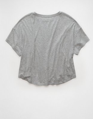 T-shirt recta escote V Soft & Sexy AE