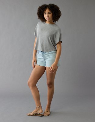 T-shirt recta escote V Soft & Sexy AE