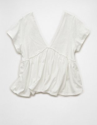 AE Sunchaser Knit Babydoll Swing T-Shirt