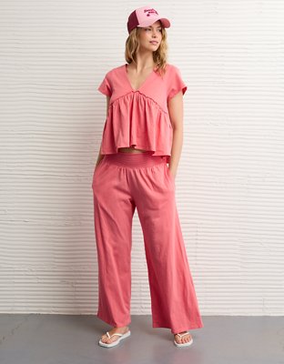 AE Sunchaser Knit Babydoll Swing T-Shirt