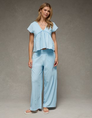 AE Sunchaser Knit Babydoll Swing T-Shirt