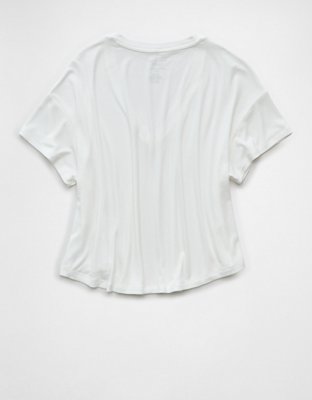 AE Soft & Sexy Ribbed V-Neck T-Shirt