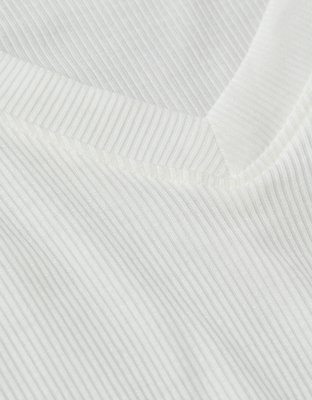 AE Soft & Sexy Ribbed V-Neck T-Shirt